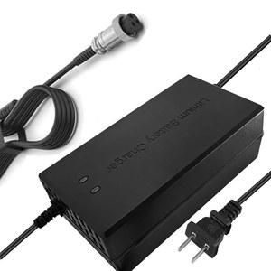 67.2V 5A 충전기 60V 리튬이온 배터리 스마트 16S 15Ah 20Ah 30Ah 40Ah 50Ah 60Ah GX16-3핀 1+ 3- 플러그/GX16 1+2- -3핀 플러그