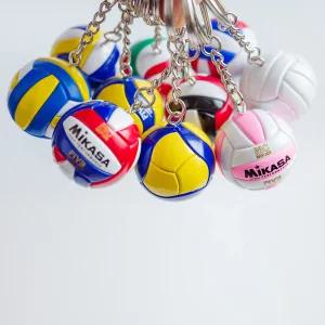 배구공 키링 동호회 배구 팬 굿즈 [하이큐 매니아 선물 운동 스포츠 열쇠 가방 고리 백참 액세서리 선물]
