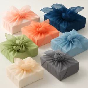 선물 포장 보자기 포장용 10장 크리스탈 명절 시스루 선물 전통 보자기