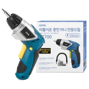 가정용 미니 충전 무선 드릴 공구 가방 세트 / 소형 전동 드라이버 WISEBT700
