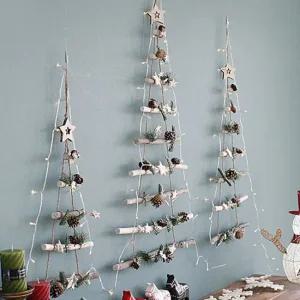 크리스마스 벽트리 장식 벽에거는 성탄 트리 인테리어 벽트리 벽장식트리 크리스마스벽트리