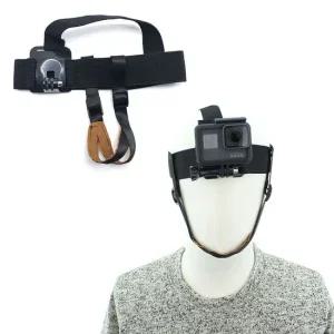 머리 밴드 헤드 마운트 스트랩 고프로 아이쏘우 호환 방송 영상 1인방송 숄더스트랩 헬멧