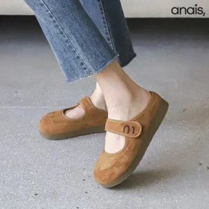 [아나이스]메리제인 스웨이드 블로퍼 3cm_25F057 [무료배송]