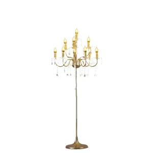 스탠드 샹들리에 웨딩 침실 조명 램프 플로어 촛불 엔틱