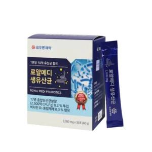 [코오롱제약] 로얄메디 생유산균 (장건강엔 프로바이틱스 생유산균 교정) 30포