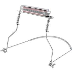 [미국배송] 이스트록 하모니카 홀더 10홀 프로페셔널 홀더 넥 긁힘 방지 조절 가능 넥 브레이스 공연 중 핸즈프리