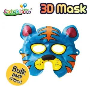 컬러룬 마스크 호랑이 10개 유아 가면 풍선 이벤트 컬러룬 마스크 호랑이 10개 유아 가면 풍선 이벤트