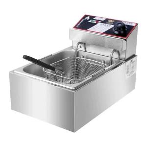 전기 튀김기 업소용 치킨 돈까스 소형 통닭 튀김 기계 튀김기 - 10L