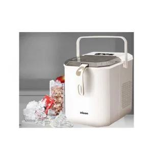 가정용 제빙기 미니 칠러 원형 아이스 얼음 제조기 화이트