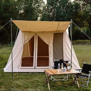 쉘터텐트 한강 티피 팝업 장박 대형 오토 돔 리빙쉘 텐트 - 베이지