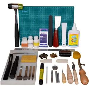 가죽공예DIY 가방 만들기 수공구 공예 기본 도구 세트 A세트