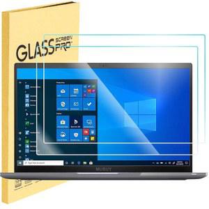 [미국배송] 14인치 HP/DELL/SONY/ASUS/SAMSUNG/LENOVO/ACER/MSI/LG/RAZER 블레이드 16:9 노트북 9H 경도 지문 방지 기포 없음 노트북 2팩
