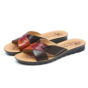 오다리슬리퍼 2024 여성용 신발 논스립 들여다