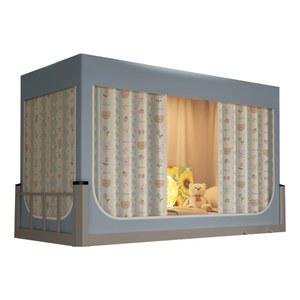 침대용 난방텐트 난방 싱글퀸 침대 1인용 01 2층 기숙사 암막 텐트 간편한