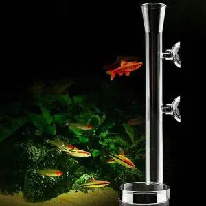 핏픽 고운물 유리 피딩실린더 세트 25cm 35cm 어항용품 가정용수족관