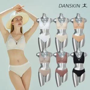 단스킨 에어홀 메쉬밴드 노와이어 여성속옷세트 12종