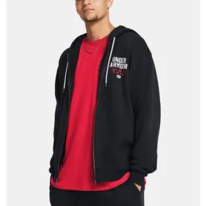 언더아머 UA 아이콘 플리스 24/7 남성 풀 집 후디 1386566-001