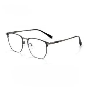 큰안경 대두용 큰머리 안경테 블루 라이트 빅사이즈 프레임 레트로 스퀘어 비즈니스 평면