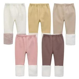 [그린베베] 영유아 겨울용 데일리 베어 기모바지/아기옷/유아바지/실내복/외출복/KC인증/국내생산