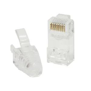 CAT.6 UTP 관통형 EZ RJ45 커넥터 락부트포함 ML-EZC6RJ