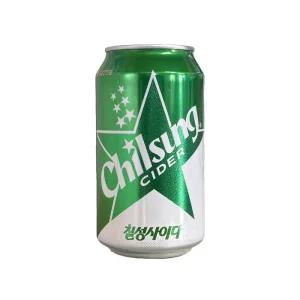 롯데칠성음료 칠성사이다 355ml 뚱캔  일반유통용 [48캔]