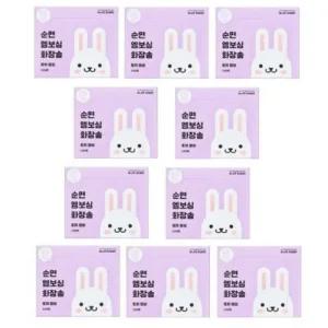 [화이트래빗] 화이트래빗 엠보싱 토끼엠보 화장솜 100매x10박스