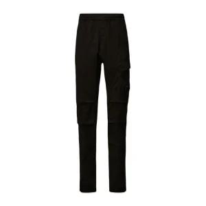 씨피컴퍼니 플랫 나일론 레귤러 카고 팬츠 Black 18CMPA120A 005991G 999