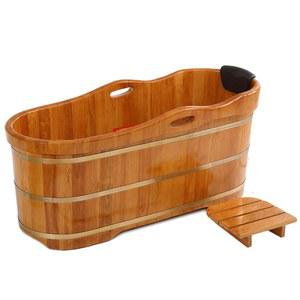 반신욕기 가정용 간이욕조 편백나무 간이 120x60x65cm 이동식 덮개없음 원룸