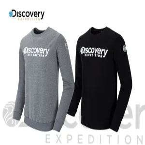 디스커버리 가을 남녀공용 와펜 라운드 맨투맨