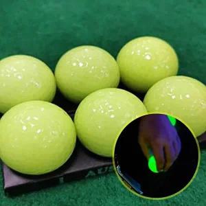 야광 골프공 비거리 야간라운딩 고반발