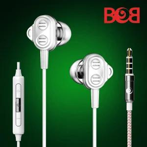 밥튠 8D 게이밍 인이어 이어폰 배그 화이트