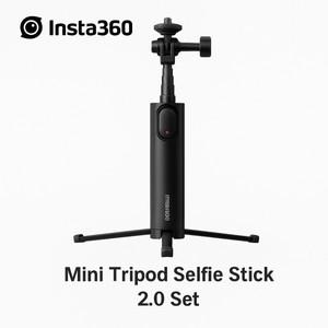 인스타360  미니 삼각대 셀카봉 20  X5 X4 X3 GO 3S RS 카메라용 및 블루투스 리모컨이 포함된 확장형 폴