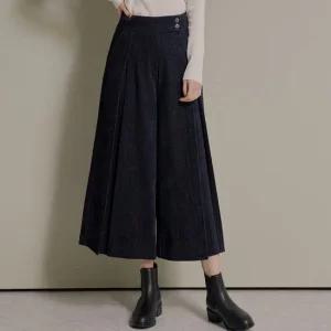 [로즈미] [55~77] 딜라이트 버뮤다 큐롯팬츠