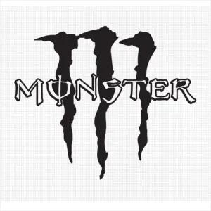 D24 몬스터01 대형 데칼스티커 TKL-07 활용도높은 편리한 튜닝스티커 꾸미기 자동차튜닝