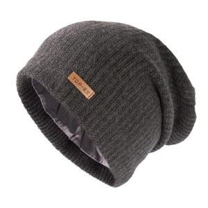 오버사이즈 L/XL/XXL 메리노 울 새틴 안감 슬루시 비니 빅 라지 헤드 니트 모자