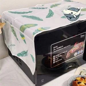 [하프클럽/알티피아]전자레인지 덮개 먼지 방지 방수 커버 깃털