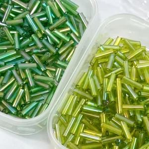 막대 비즈 공예 식물 꽃다발 키링 매듭 팔찌 반지 악세사리 구슬 만들기 DIY 재료 부자재 6mm 책갈피 시드 그린 초록 아크릴