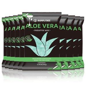 손과 발을 위한 범플리비 파라핀 왁스, 왁스 기계용 알로에 베라 리필 10팩, 손 목욕, 발 보습 발, 딥 하이드레이션