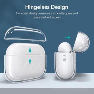 AirPods 용 클리어 케이스 3 2 1 Pro 투명 소프트 TPU Wirelsss 헤드폰 이어 버드 보호 커버