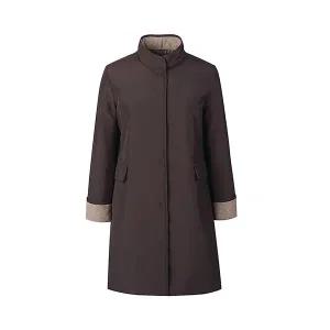 PAT 체크안감 패딩 코트_1G61104 844930