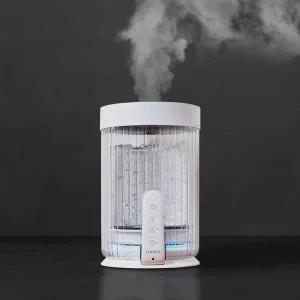 [한일][26년 신제품]한일 가열식가습기 대용량 아기 신생아가습기 유리 물멍 HGSP-V30