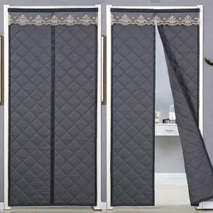 방문 방한 커튼 현관문 가림막 가리개 베란다 방풍 단열