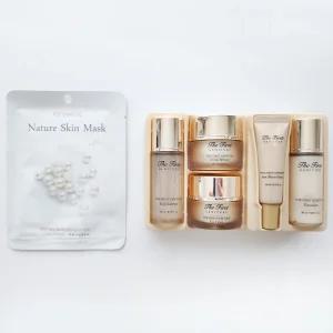네이처 스킨 마스크팩 + 오휘 더퍼스트 제너츄어 5종 여행용 화장품