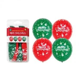 고품질 벌룬 파티장식 크리스마스케이스풍선메리크리스마스 (WD97CC7)