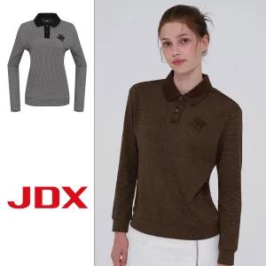 여성 자카드 코듀로이 카라티셔츠(X2TLU8455) 2종 택1