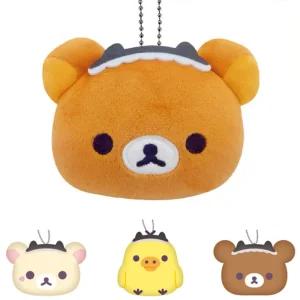 리락쿠마 캐릭터 모후모후 다이컷 동전지갑 파우치(코리락쿠마 작은악마 기분) (일))