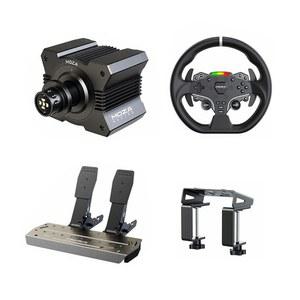 MOZA R5 레이싱 게임 2페달 페달 올인원 ES핸들 SRP Lite