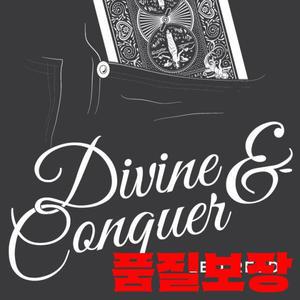 Divine and Conquer by Leo Reed Gimmicks Mentalism 카드 Magia 소품 환상 마술사 예측 무대 Show