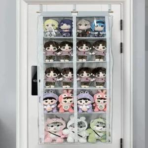 해이프 투명인형보관함 정리함 벽걸이 솜파트 문걸이 60