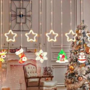 크리스마스 줄 조명 전구 가랜드 트리 무드등 장식